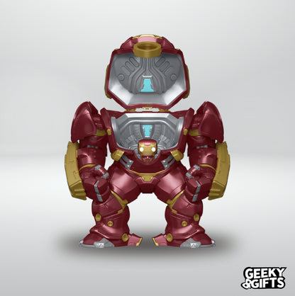 Funko Bitty Pop Bot: Marvel - Hulkbuster with Iron Man