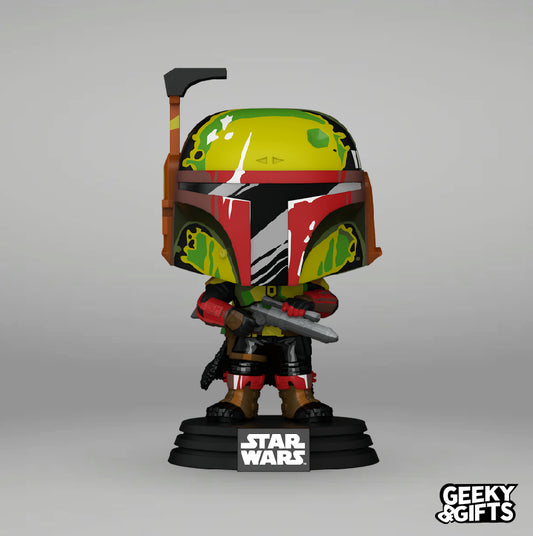 Preventa Funko Pop Star Wars: The Book Of Boba Fett - Boba Fett Retro 769