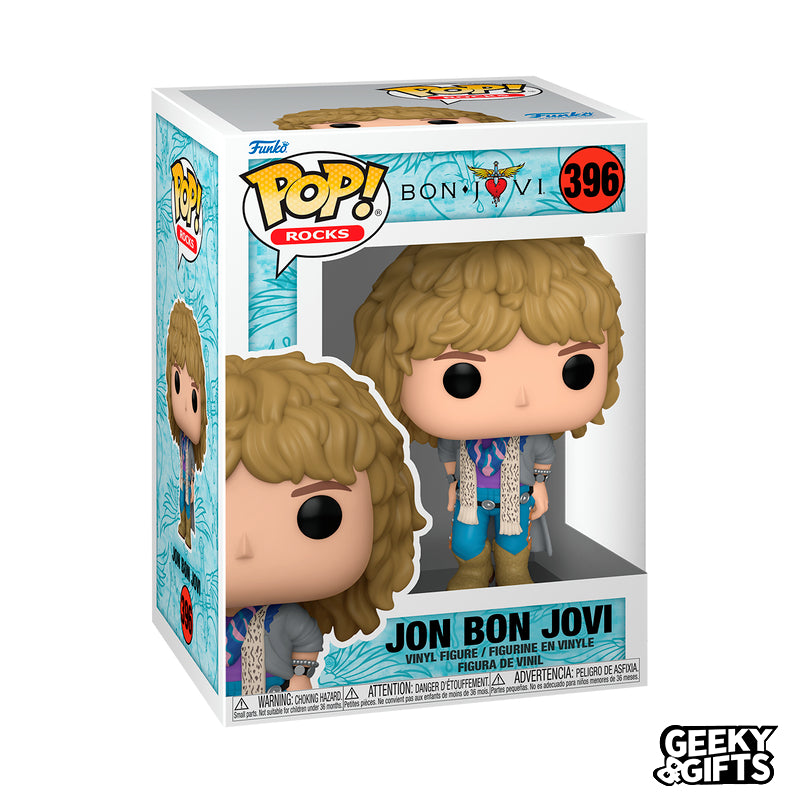 Funko Pop Rocks: Bon Jovi - Jon Bon Jovi 396