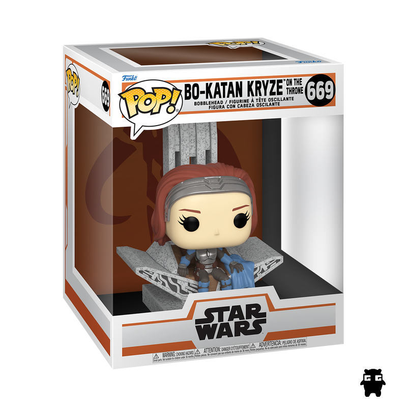 Funko Pop Star Wars: The Mandalorian - Bo Katan On Throne 669