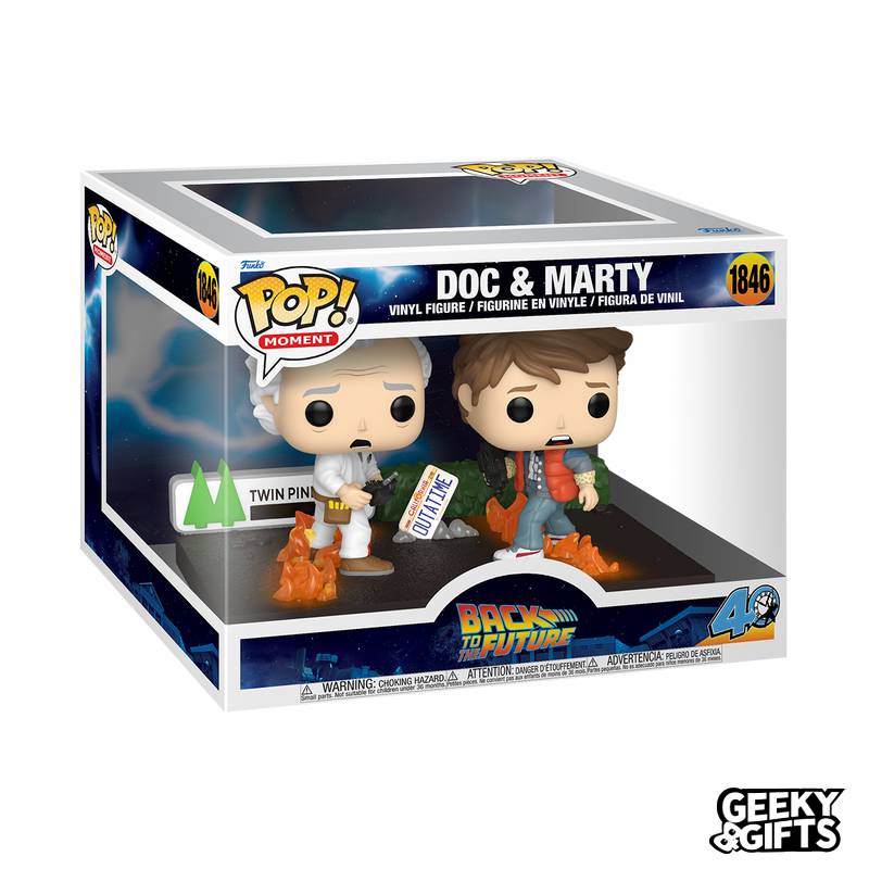 Preventa Funko Pop Moment: Back to the Future - Doc and Marty 1846