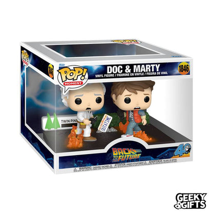 Preventa Funko Pop Moment: Back to the Future - Doc and Marty 1846