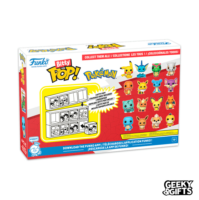 Funko Bitty Pop Games: Pokemon - Bulbasaur 4 Pack
