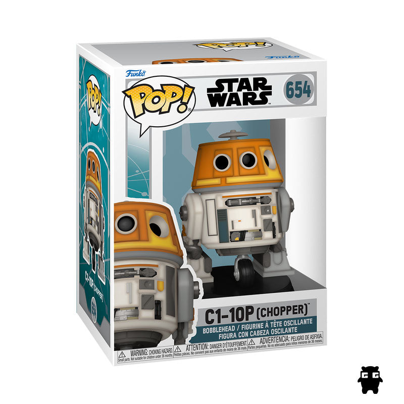 Funko Pop TV: Star Wars Ahsoka - C1-10P Chopper 654