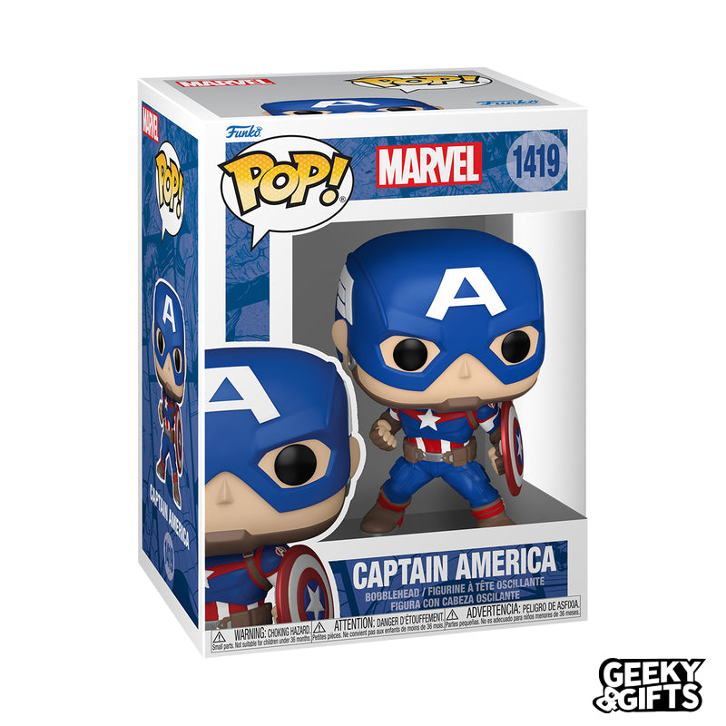 Preventa Funko Pop Marvel: Marvel New Classics - Captain America 1419