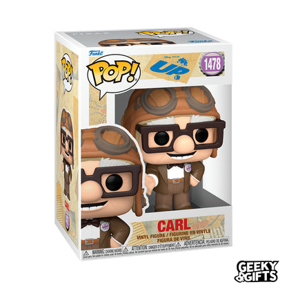 Funko Pop Disney: Up - Carl con Gorro de Aviador 1478