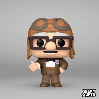 Funko Pop Disney: Up - Carl con Gorro de Aviador 1478