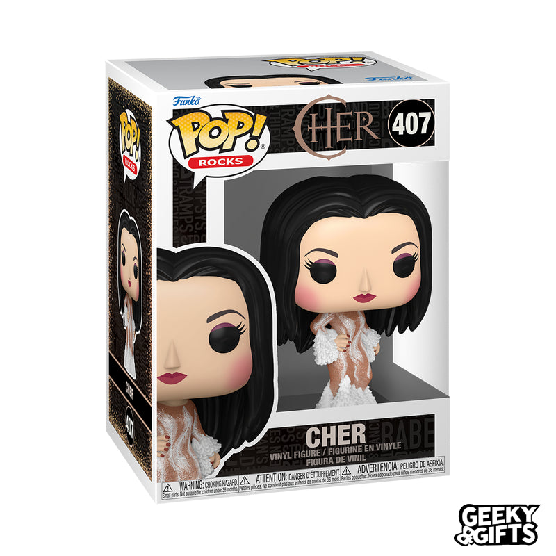 Funko Pop Rocks: Cher - Cher Met Gala 1974 407