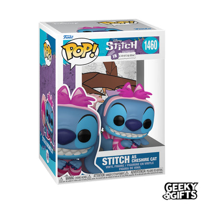 Funko Pop Disney: Stitch in Costume - Stitch como El Gato Sonriente 1460