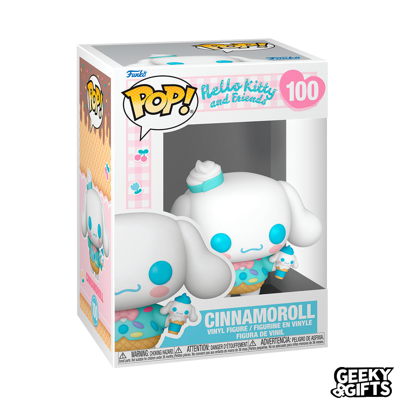 Preventa Funko Pop Sanrio: Hello Kitty and Friends - Cinnamoroll Ice Cream 100