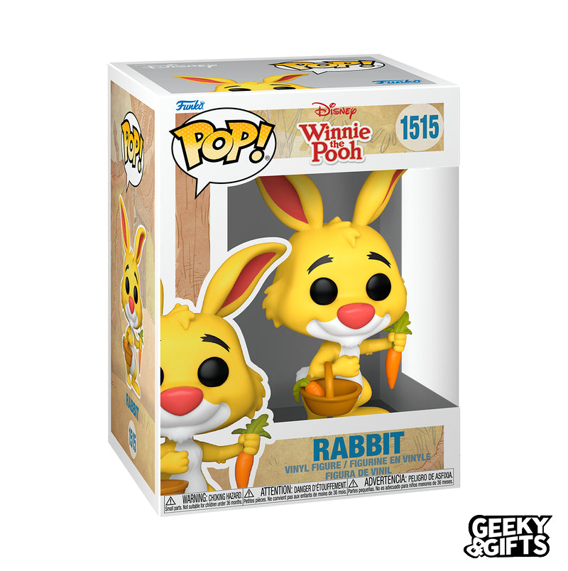 Preventa Funko Pop Disney: Winnie The Pooh - Conejo con Zanahorias 1515