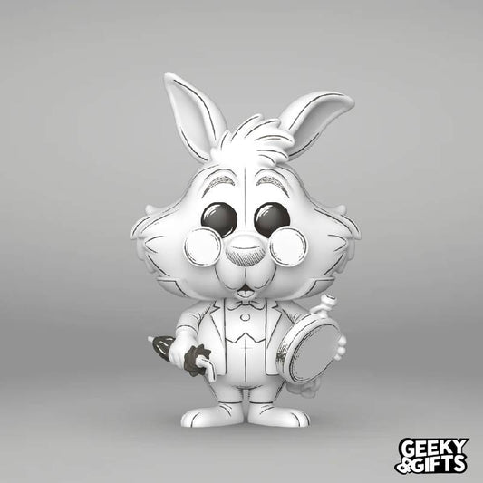 Preventa Funko Pop Disney: Sketch - White Rabbit 1650