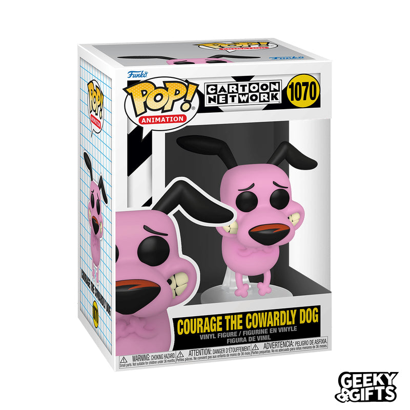 Funko Pop Animation: Cartoon Network - Coraje el Perro Cobarde 1070