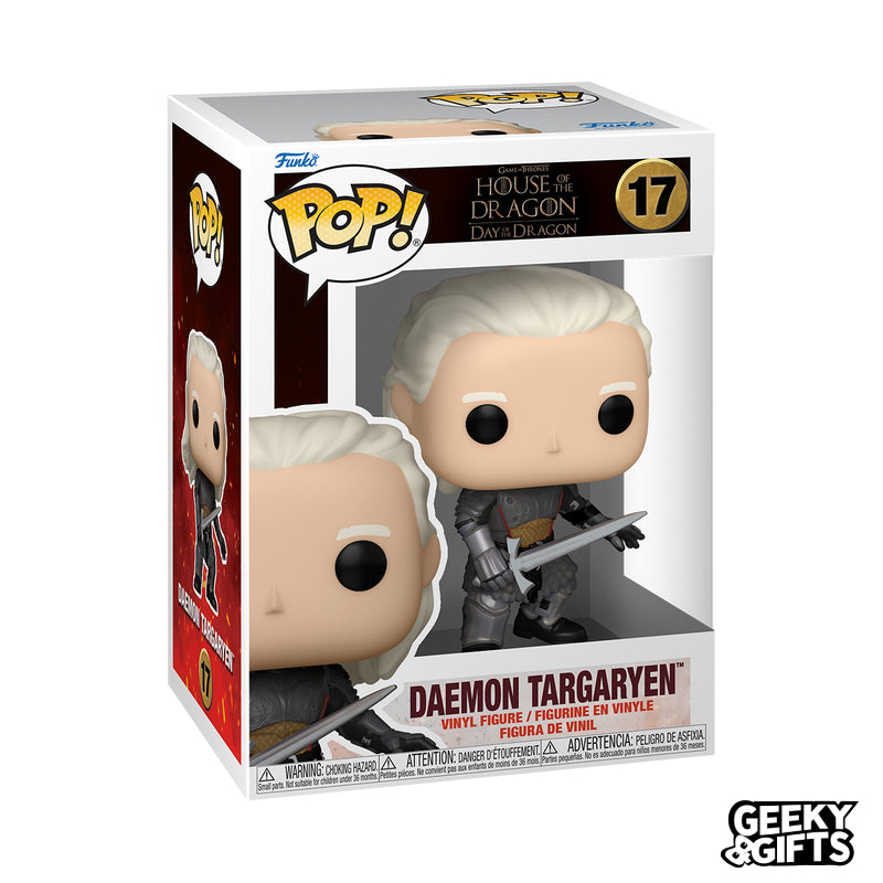 Preventa Funko Pop Television: House of the Dragon - Daemon Targaryen 17