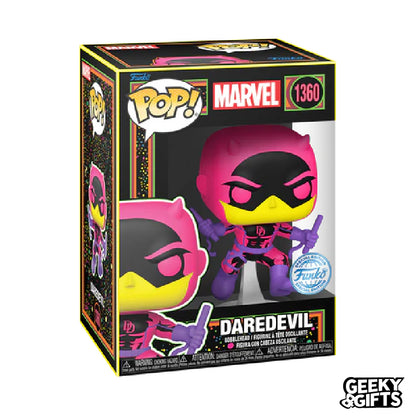 Funko Pop Marvel: Daredevil - Daredevil Blacklight 1360