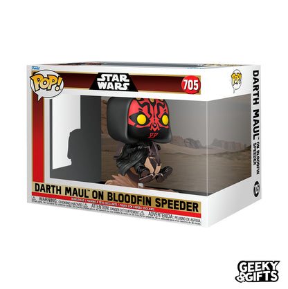 Funko Pop Rides: Star Wars - Darth Maul on Bloodfin Speeder 705