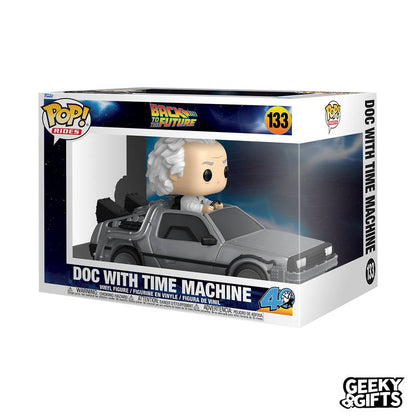 Preventa Funko Pop Rides: Back to the Future - Doc with Time Machine 133