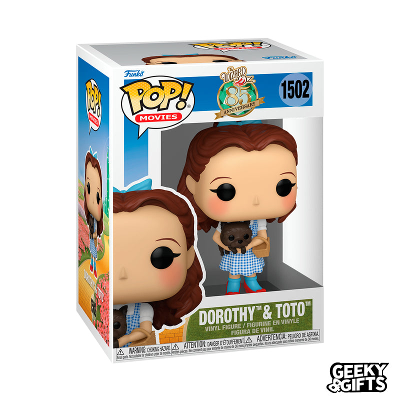 Funko Pop Movies: The Wizard of Oz - Dorothy and Toto 1502