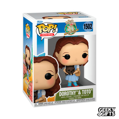 Funko Pop Movies: The Wizard of Oz - Dorothy and Toto 1502