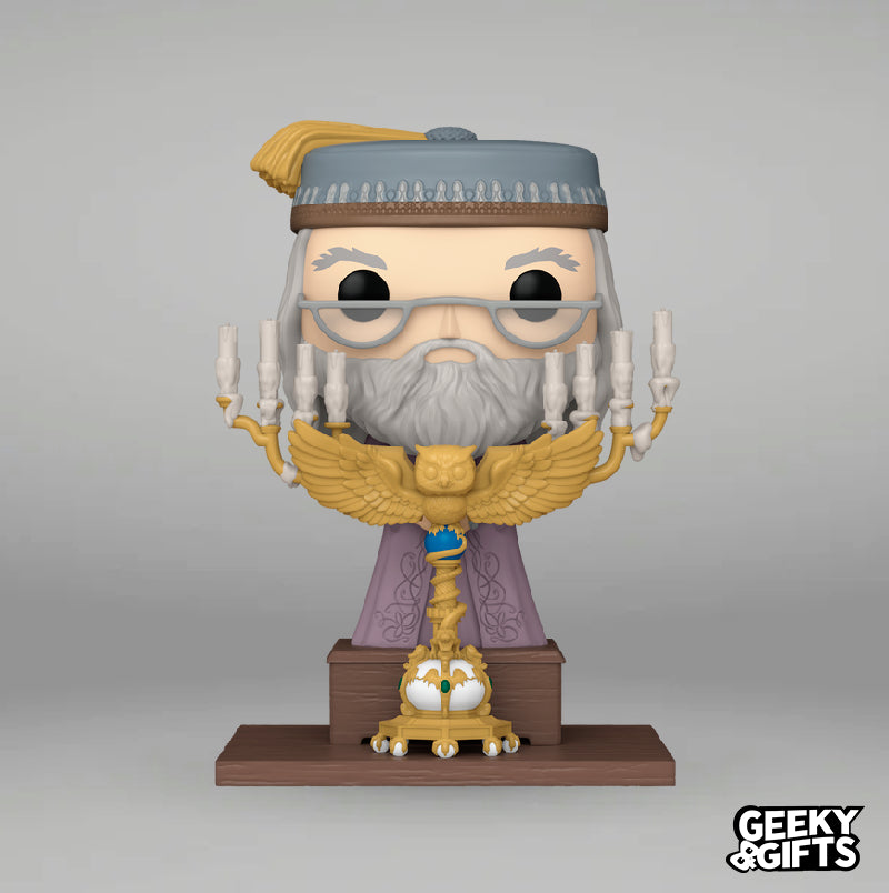 Funko Pop Deluxe: Harry Potter - Albus Dumbledore with Podium 172 ...