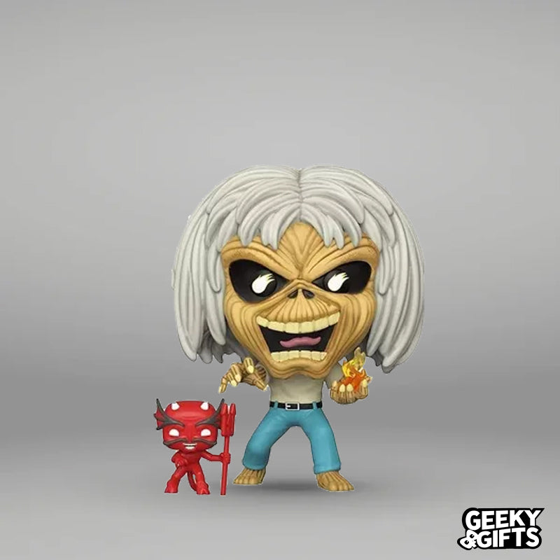 Funko Pop Rocks The Number Of The Beast Eddie 145