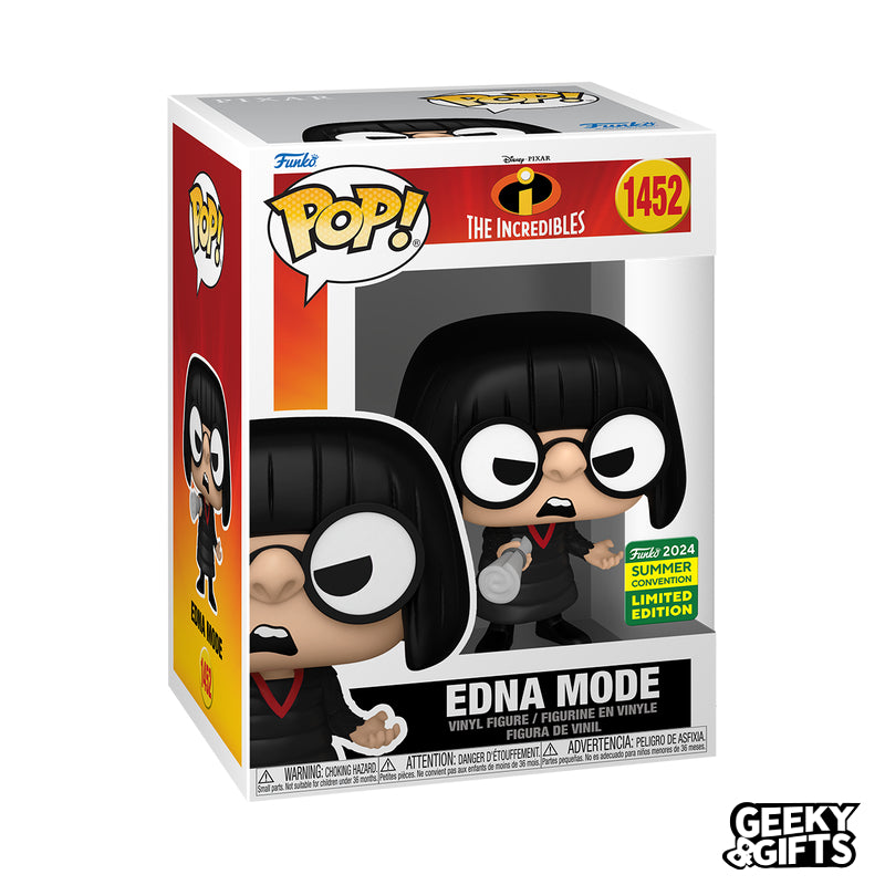 Funko Pop Disney: Los Increibles - Edna Mode 1452 SDCC 2024