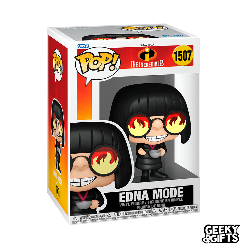 Preventa Funko Pop Disney: Los Increibles - Edna Moda 1507