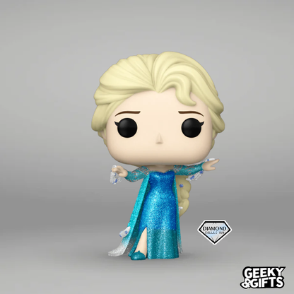 Funko Pop Disney 100 Elsa 1319 Diamond Collection