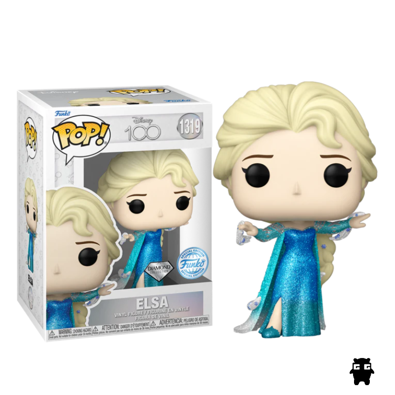 Funko Pop Disney 100 Elsa 1319 Diamond Collection