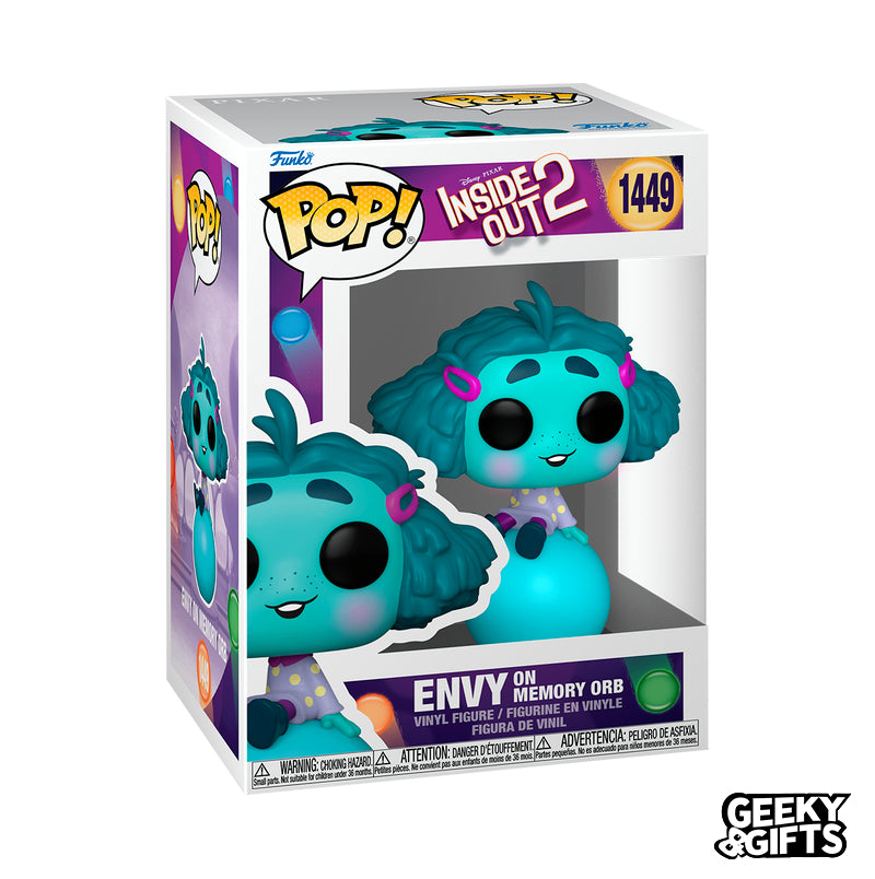 Funko Pop Disney: Intensamente 2 - Envy on Memory Orb 1449