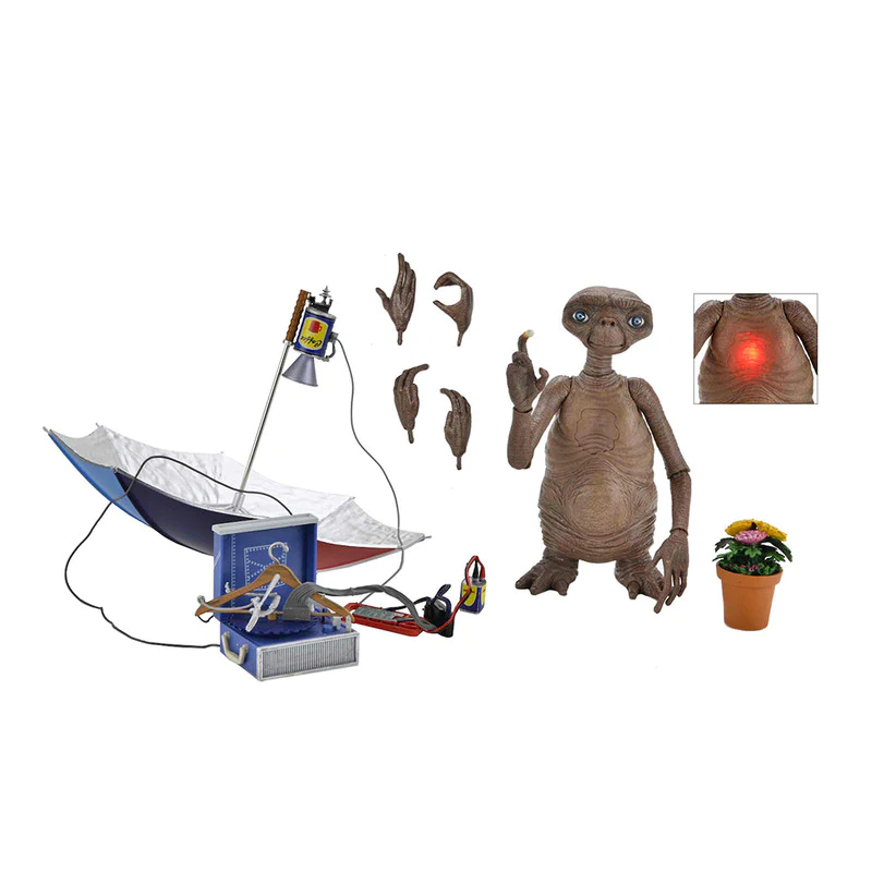 Neca Ultimate Action Figure Deluxe ET The Extra Terrestrial