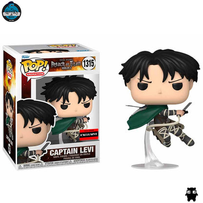 Funko pop Animation: Attack on Titan - Captain Levi 1315 AAA Exclusive