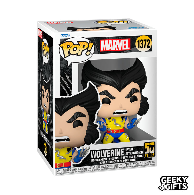 Funko Pop Marvel: Wolverine 50 Years - Wolverine Fatal Attractions 1372