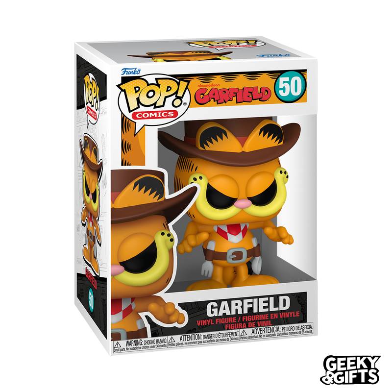 Preventa Funko Pop Comics: Garfield - Cowboy Garfield 50