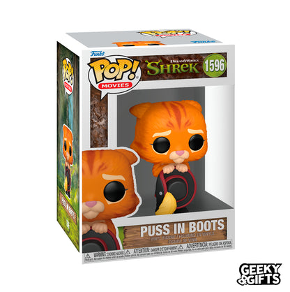 Funko Pop Movies: Shrek - Gato con Botas 1596