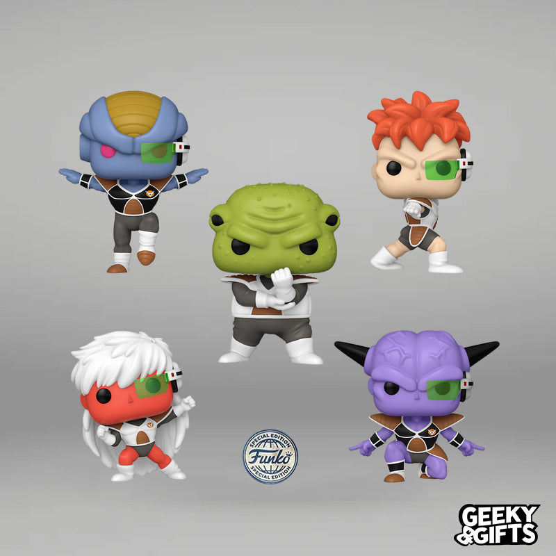 Preventa Funko Pop Animation: Dragon Ball Z - Ginyu Force Team - Special Edition