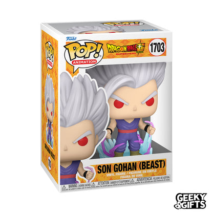 Preventa Funko Pop Animation: Dragon Ball Super Hero - Son Gohan Beast 1703