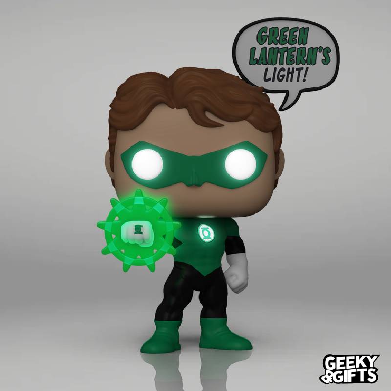 Preventa Funko Pop Heroes: DC comics - Green Lantern Beware My Power Glow 530