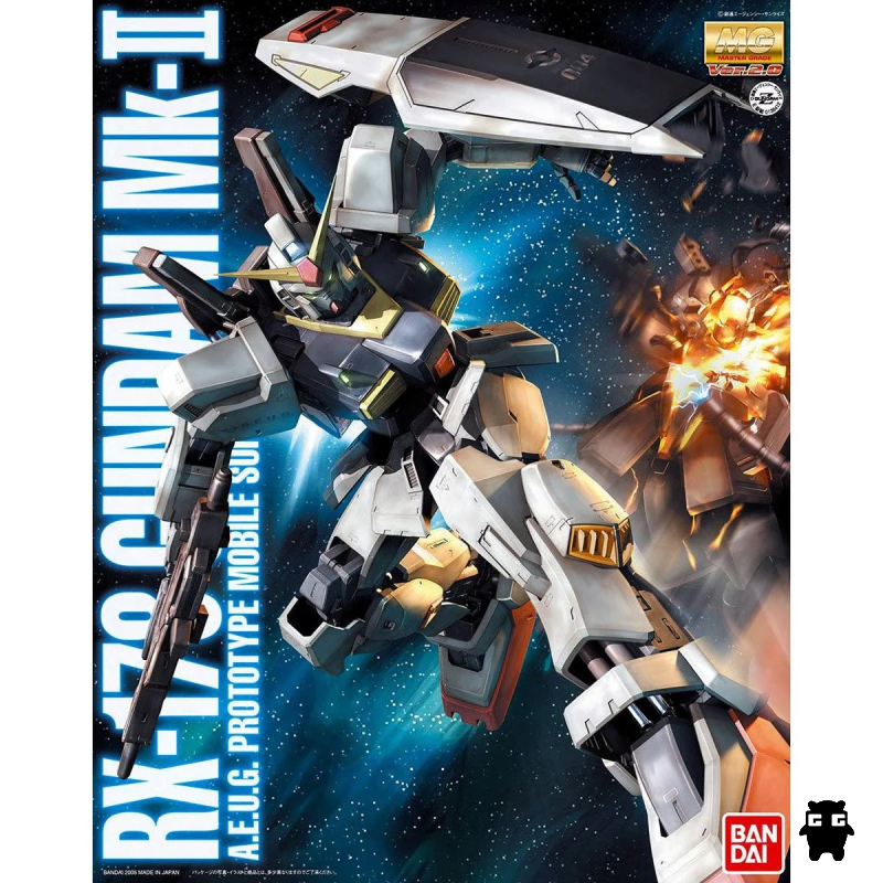 Bandai Hobby Gunpla Master Grade Model Kit: Mobile Suit Zeta Gundam - Mk II Ver 2.0 Escala 1/100