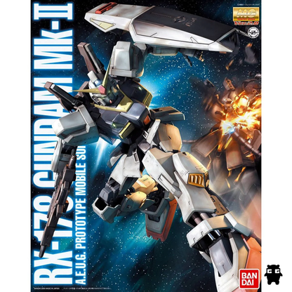 Bandai Hobby Gunpla Master Grade Model Kit: Mobile Suit Zeta Gundam - Mk II Ver 2.0 Escala 1/100