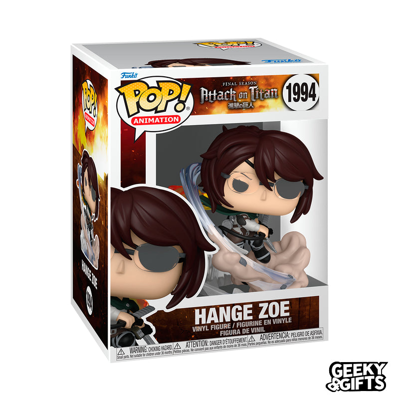Preventa Funko Pop Premium: Attack on Titan - Hange Zoe 1994