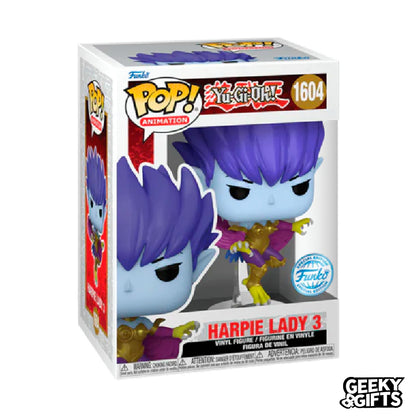 Funko Pop Animation: Yu Gi Oh - Harpie Lady 3 1604 Special Edition