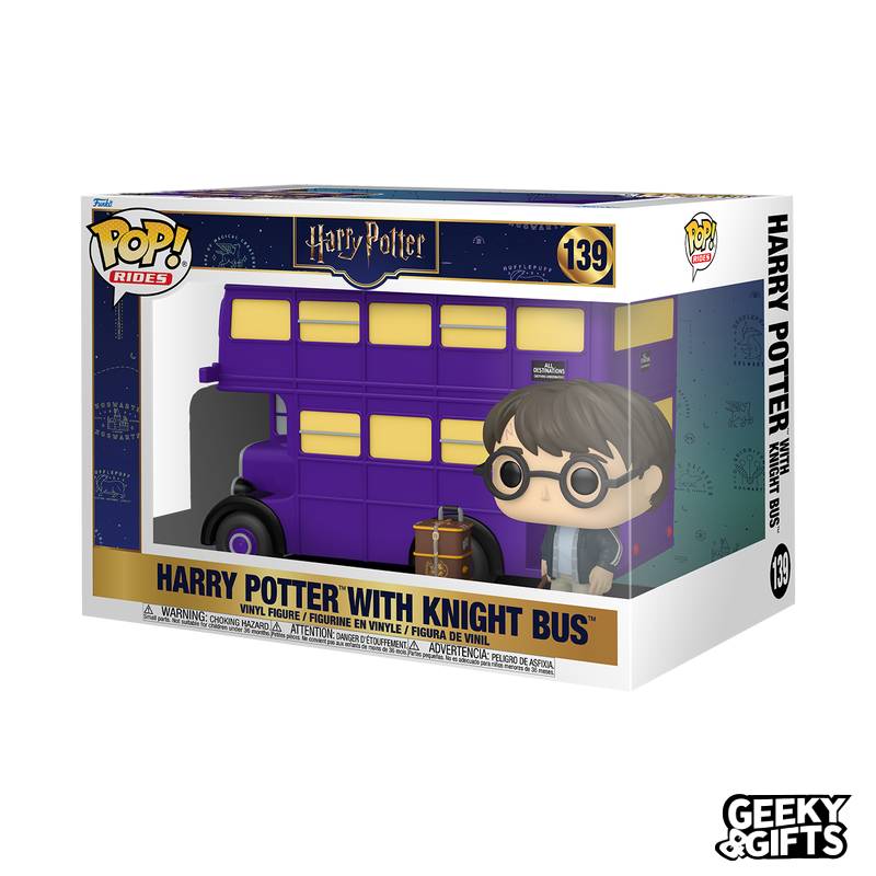 Preventa Funko Pop Rides: Harry Potter - Harry Potter with Knight Bus 139