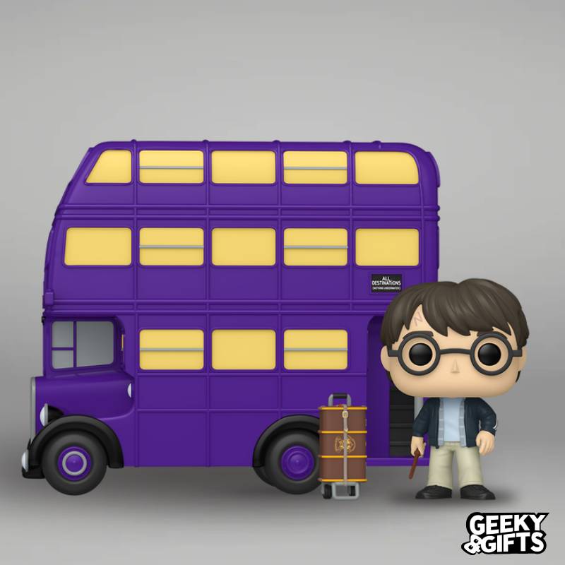 Preventa Funko Pop Rides: Harry Potter - Harry Potter with Knight Bus 139
