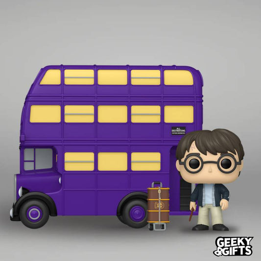 Preventa Funko Pop Rides: Harry Potter - Harry Potter with Knight Bus 139