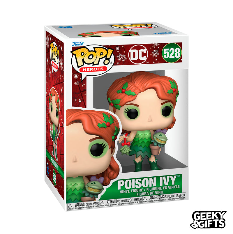 Preventa Funko Pop Heroes: DC Holidays - Poison Ivy con Muerdago 528