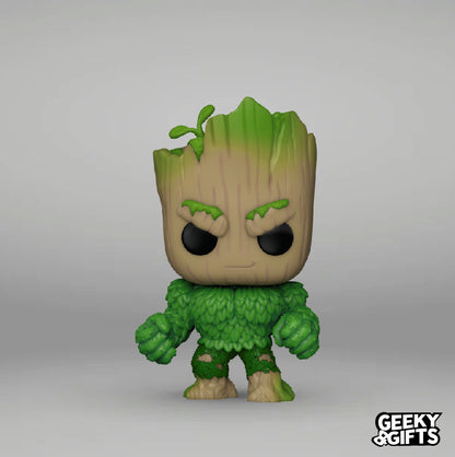 Funko Pop Marvel: We are Groot - Groot as Hulk 1397