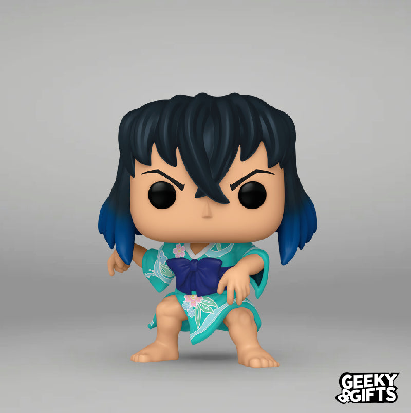 Funko Pop Animation: Demon Slayer - Inosuke Hashibira in Kimono 1532 ...