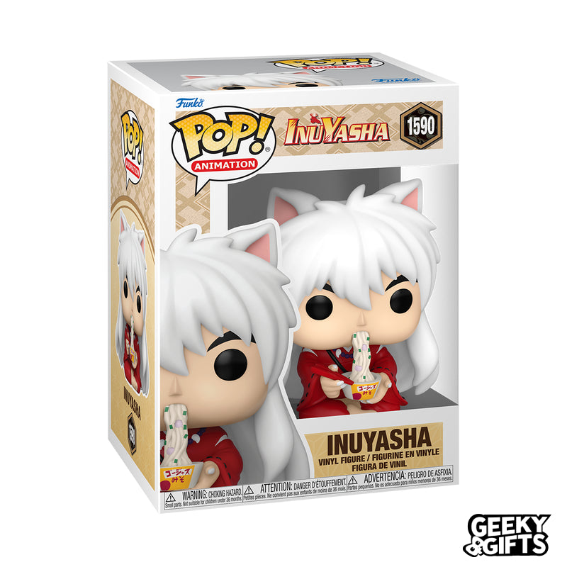 Funko Pop Animation: Inuyasha - Inuyasha Eating Noodles 1590