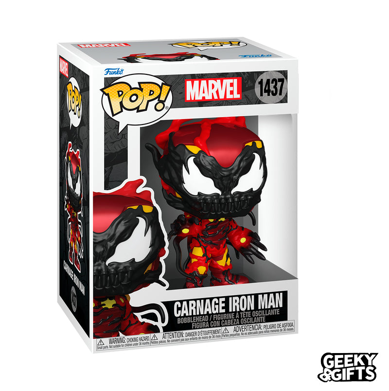 Preventa Funko Pop Marvel: Carnageized - Carnage Iron Man 1437